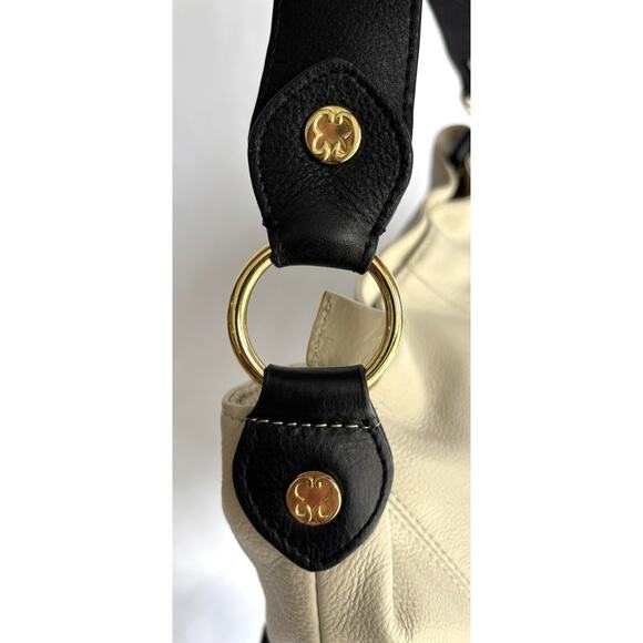 Emma Fox Beige Handbag Two Outside Pockets - Picture 7 of 12